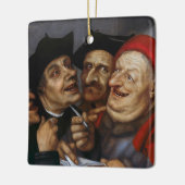 Quentin Matsys - de koopovereenkomst Keramisch Ornament (Links)