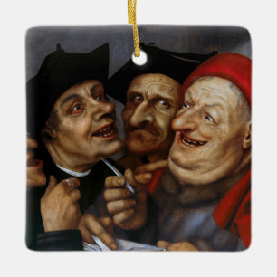 Quentin Matsys - de koopovereenkomst Keramisch Ornament