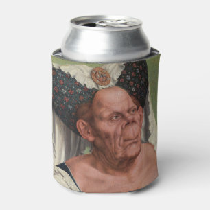Quentin Matsys - een groteske oude vrouw Blikjeskoeler
