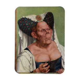 Quentin Matsys - een groteske oude vrouw Magneet
