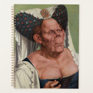 Quentin Matsys - een groteske oude vrouw Planner