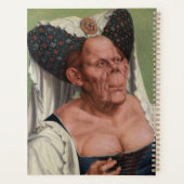 Quentin Matsys - een groteske oude vrouw Planner (Achterkant)