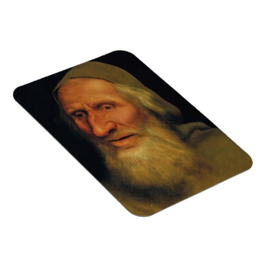 Quentin Matsys - Hoofd van een oud Man Magneet (Rechterzijde)