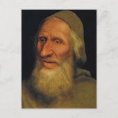 Quentin Matsys - Hoofd van een oude man Briefkaart (Voorkant)