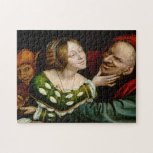 Quentin Matsys - Verliefde Geliefden Legpuzzel