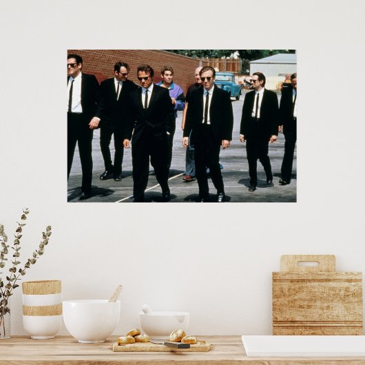 Quentin Tarantino Reservoir Dogs Poster (Keuken)