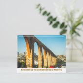 Querétaro Mexico Aqueduct Briefkaart (Staand voorkant)