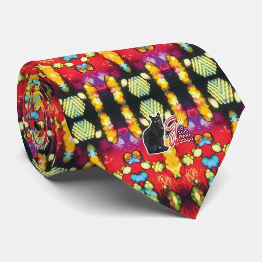 Querrilatitudes KCFX Necktie Stropdas (Opgerold)