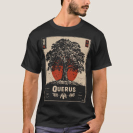 Querus Oak Tree Oude bos wijsheid ontwerp T-shirt