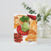 Quesadilla Briefkaart (Staand voorkant)