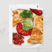Quesadilla Briefkaart (Voorkant / Achterkant)