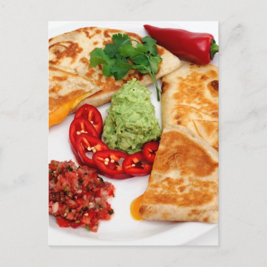 Quesadilla Briefkaart (Voorkant)