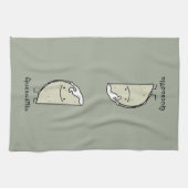 Quesadilla Mexican grilde Tortilla met kaas Theedoek (Horizontaal)