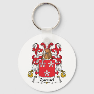 Quesnel Family Crest Sleutelhanger