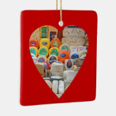 Queso y Nueces Keramisch Ornament (Rechts)