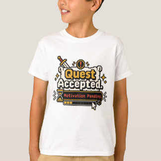 Quest Aanvaard Motivatie In Behandeling Grappige G T-shirt