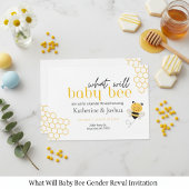 Qu'est-ce que Baby Bee Genre Révélera Invitation