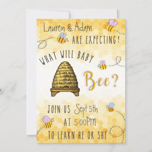 Qu'est-ce que Baby Bee ? Invitation à la révélatio (Devant)