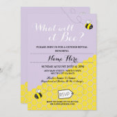 Qu'est-ce que ça va être ? Invitation de la partie (Devant / Derrière)