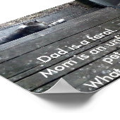 "Qu'est-ce que je serai ?" affiche de feral kitten (Coin)