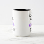 Qu'Est-Ce Que Je Vais Créer Aujourd'Hui ? Café Mug (Centre)