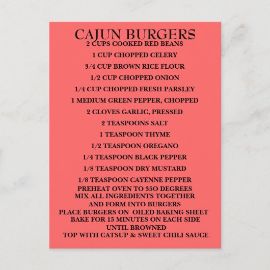 Qu'est-ce que la Cuisine ? Recette - Carte postale (Devant)