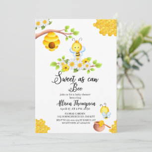 Qu'est-ce que l'abeille bébé Invitation