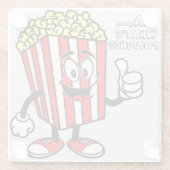 Qu'est-ce que Popping ? Dessous-de-verre en verre (Dos)