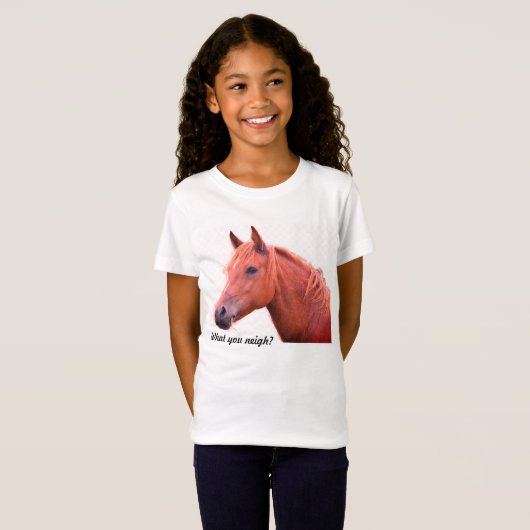Qu'est-ce que tu ressors ? T-shirt Lover Cheval po (Devant entier)