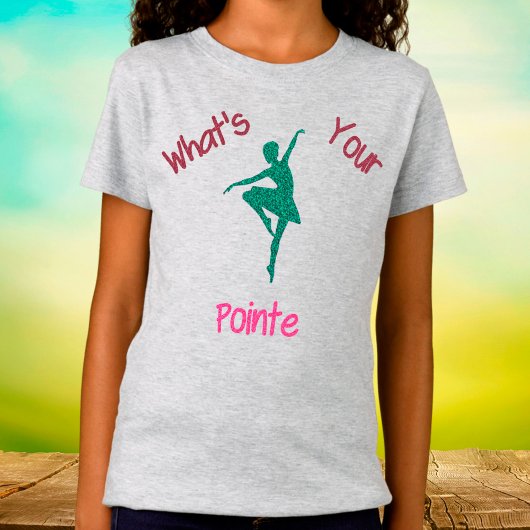 Qu'est-ce que votre T-Shirt de danse Pointe