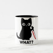 "Qu'est-ce que vous avez dit ? — Mug Chat en colè (Centre)