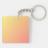 Qu'est-ce qui secoue le porte-clés Bacon jaune ros (Dos)