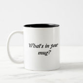 Qu'est dans votre tasse ? - vue de voiture (Gauche)