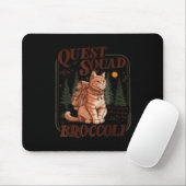 Quest Fantasy Squad Broccoli Funny Cat Muismat (Met muis)