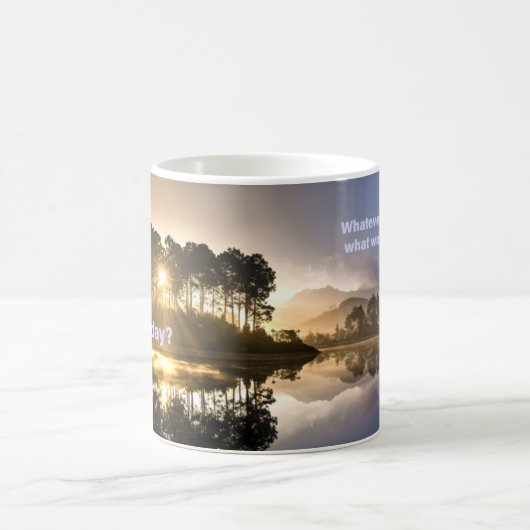 Qu'est-il arrivé à ce que Jésus ferait ? mug (Centre)