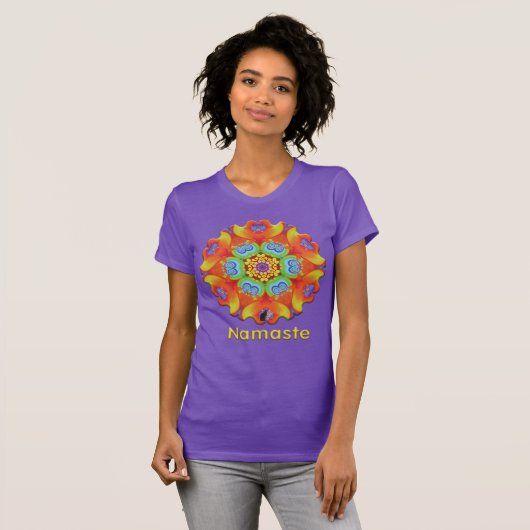 Quest Namaste Kaleidoscope T-shirt (Voorkant volledig)