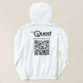 Quest-trui met logo en QR-code Hoodie