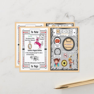 Questa - Mercury Horn Unicorn Game Kaart