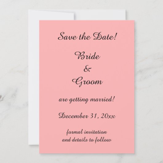 Question Ringarde Popcorn, Joli Rétro Faire-Part d (Dos)