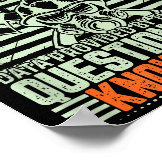 Questionable Knowledge Fireman Gift Proud Firefigh Poster (Hoek)