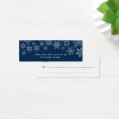 Questionnaire Mariage sur les flocons d'hiver (Bureau)