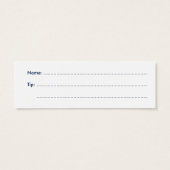 Questionnaire Mariage sur les flocons d'hiver (Dos)