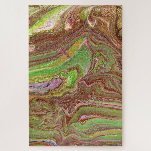 Questions 1 Wild Green Maroon Puzzle (Vertical)