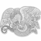 Quetzacoatl Sticker (Voorkant)