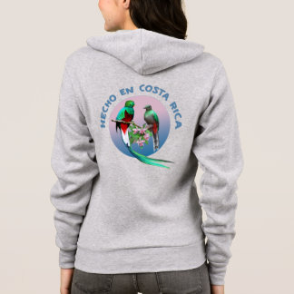 Quetzal Love, Hecho en Costa Rica Women's Hoodie