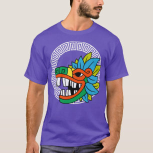 Quetzalcoatl Aztec Feathered Serpent Mayan Inca T-shirt