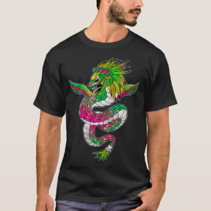 Quetzalcoatl Aztec Feathered Serpent Mayan Inca T-shirt