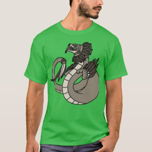 Quetzalcoatl Aztec Feathered Serpent Mayan Inca T-shirt