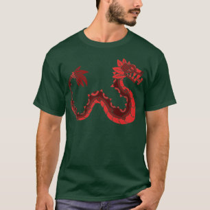 Quetzalcoatl Aztec Mayan Feathered Service Toltec T-shirt