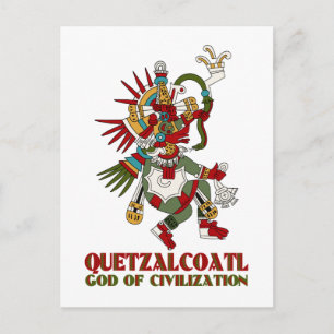 Quetzalcoatl Briefkaart